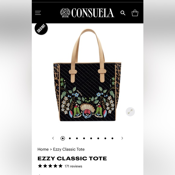 🔥 EUC CONSUELA EZZY CLASSIC TOTE 👜 - Picture 7 of 14